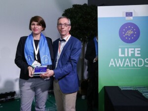 Βράβευση έργου LIFE AdaptFor | Φωτ. Αρχείο ΕΚΒΥ