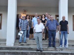 Visit of the Committee for the Protection of the Environmet of the Hellenic Parliament, at EKBY's premises. 2016